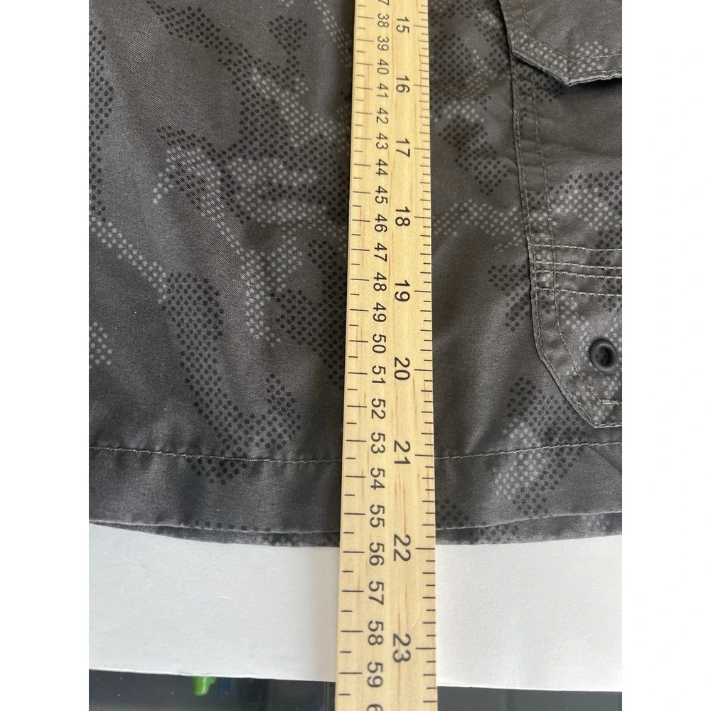 Denali Men's Shorts Size 38 Inseam 10 Steel Gray Swim Beach Surf Quick Dry